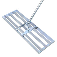 Załaduj obraz do przeglądarki galerii, Grabie do Trawnika/Niwelator stal nierdzewna 91 cm