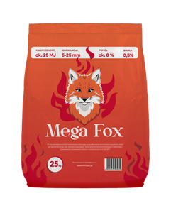 Węgiel workowany Mega Fox PALETA 1000KG