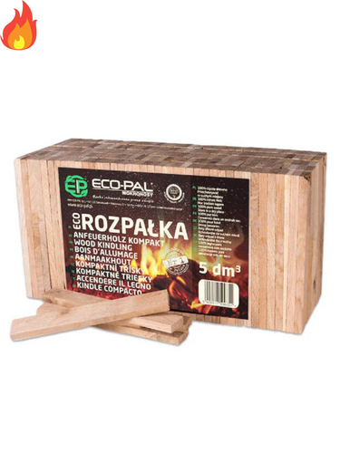 ECO ROZPAŁKA – ekologiczna rozpałka drzewna 5dm3