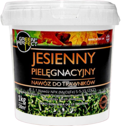Nawóz Jesienny Pielęgnacyjny 1kg. Nowa formulacja. Na 40-50 m2