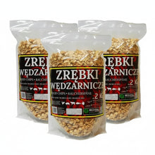 Załaduj obraz do przeglądarki galerii, Zrębki Wędzarnicze 2kg do wędzenia i grillowania mix buk-olcha
