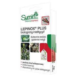 Lepinox Plus 25 g oprysk na ćmę bukszpanową i gąsienice
