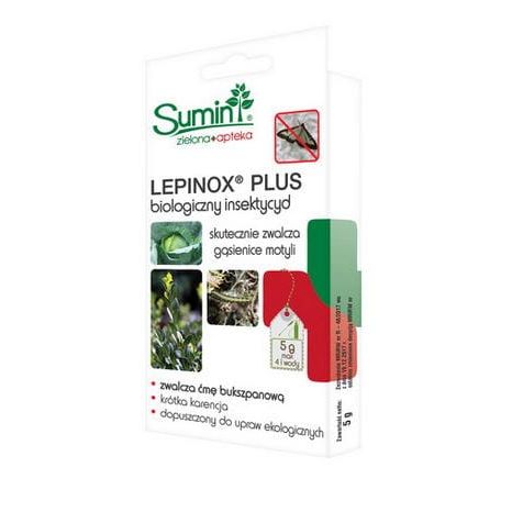 Lepinox Plus 5 g oprysk na ćmę bukszpanową i gąsienice