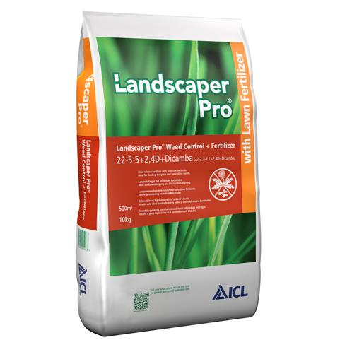 Nawóz Landscaper Pro: Weed Control + Fertilizer 15kg eliminuje chwasty dwuliścienne